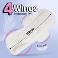 thumbnail image 6 of Pee Safe Comfort Ultra Thin Sanitary Pads For Women | XXL | 30 Pads For Rash Free Periods | Cottony Soft Sanitary Napkins For Ultra Comfort | Dual Wings | Toxin Free | Extra Long | Unscented, 6 of 8