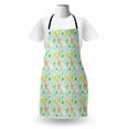 thumbnail image 3 of Llama Apron, Camels Animals Doodle with Cactus and Tribal Geometric Cartoon, Unisex Kitchen Bib with Adjustable Neck for Cooking Gardening, Adult Size, Multicolor, by Ambesonne, 3 of 4