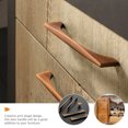 thumbnail image 3 of WHAMVOX 2Pcs Coffee Zinc Alloy Cabinet Handles for Furniture, 3 of 8