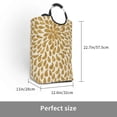 thumbnail image 3 of KLL Gold Drops Laundry Hamper,Large Canvas Fabric Lightweight Storage Basket Toy Organizer Dirty Clothes Collapsible Waterproof, 3 of 6