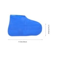 thumbnail image 2 of Toyvian 2 Pairs Reusable Non- Boot Covers Rain Protector for Hiking, Camping, Outdoor Activities, 2 of 5