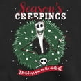 thumbnail image 2 of Men's The Nightmare Before Christmas Jack Season's Creepings Sweatshirt Black Large, 2 of 4