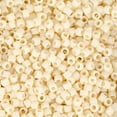 thumbnail image 2 of Miyuki Delica Seed Beads – Size 11/0 (1.6 mm), DB0762, Matte Cream, 7.2 g, Approx. 1440 Beads, 2 of 7