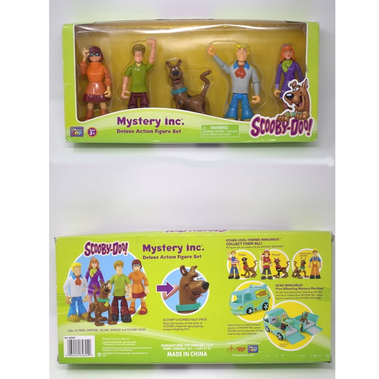 Collectible Articulated Deluxe Action Figure Set Mystery Inc