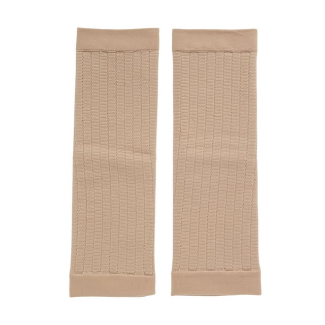 Calcetines de compresión elásticos, 2 piezas, manga de compresión para pantorrilla, manga de compresión para pantorrilla, calcetines de compresión sin pies, rendimiento finamente ajustado