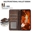 thumbnail image 4 of ABEEL For Xiaomi Redmi Note 14 4G (164.84mm) Case Color Splicing Leather Flip Phone Cover RFID Block, 4 of 5