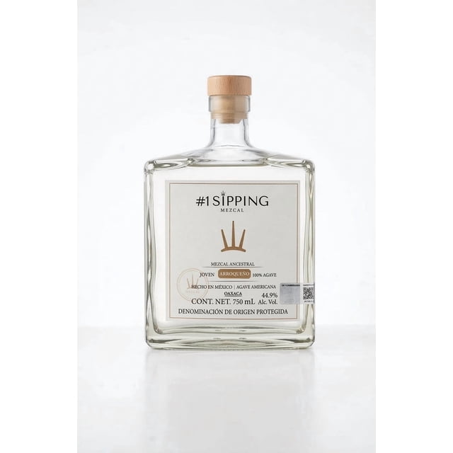 Mezcal Ancestral #1 Sipping - Arroqueño (45% Alc. Vol.) #1 SIPPING MEZCAL Colección de Agaves Silvestres / #1 Sipping Mezcal Artesanal