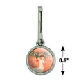 thumbnail image 4 of Christmas Deer Merry Bright Joy Peace Love Antiqued Charm Clothes Purse Suitcase Backpack Zipper Pull Aid, 4 of 5