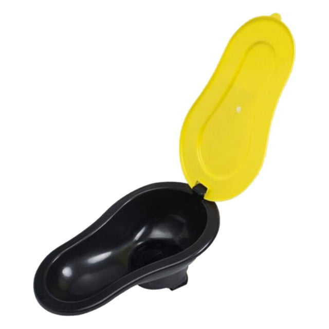 Billuyoard Temporary Toilet Squatting Toilet for Worker Site Construction Use Juegos de accesorios de baño Amarillo