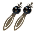 thumbnail image 2 of Starry Bee Vintage Copper Crown-Shaped Bookmarks Made of Stainless Steel Material - Reading Accessories, Bookmark, Book Accessories, 2 of 5