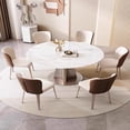 thumbnail image 3 of Combination Dining Room Set Living Room Modern Mobile Table Designer Nordic Home Articulos Para El Hogar Kitchen Furniture My Lux Decor Round, 3 of 21
