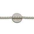 thumbnail image 4 of LoveBling 10k White Gold 6mm Solid Miami Cuban Link Chain Necklace with Secure Box Lock (22"), 4 of 6