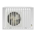 thumbnail image 4 of ToppiJoy Air Conditioner Fence for Outdoor Units, 100*50*70cm Aluminum Alloy Pool Equipment Enclosure Panels, Privacy Fence Cover with Top Panel, Trash Can Privacy Fence(White), 4 of 29