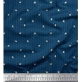 thumbnail image 1 of Soimoi Poly Georgette Fabric Stripe & Clock Hut Shirting Print Fabric by The Yard 42 Inch Wide, 1 of 1