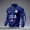 Royal Blue003, variant on Dwelliawo 1/4 Zip Men's American Flag Waffle Knit Sweatshirt American Flag United States 250 Years Anniversary Sweatshirt Fashion Patriotic Shirt Sweatshirts Red L