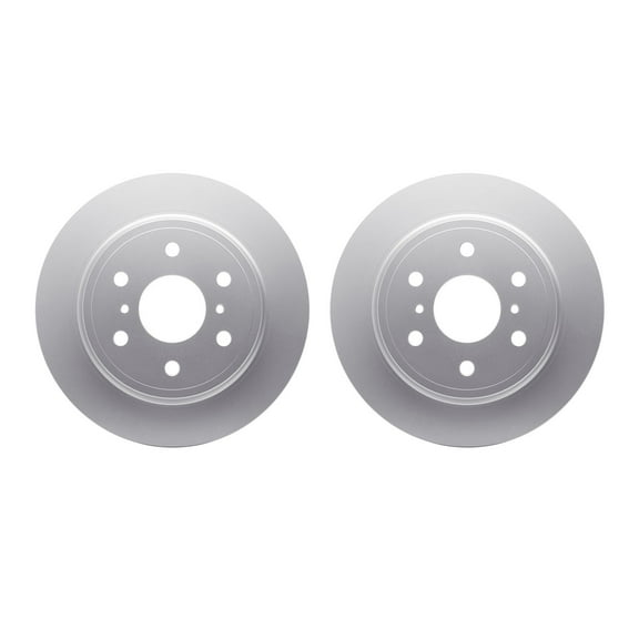 Dynamic Friction Company Rear Geospec Brake Rotors 4002-48031