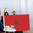 thumbnail image 5 of Ensemble de Drapeaux Nationaux de la Coupe du Monde 2026, Bannière en Polyester Renforcé Résistant à la Décoloration, Drapeau Réutilisable à Imprimé Clair pour Décoration de Bar Sportif, Zone pour Fans, Maison, Jardin, Fête, 5 of 5
