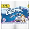 Charmin Ultra Soft Bathroom Tissue, 164 Sheets/Roll, 4 Rolls/Pack