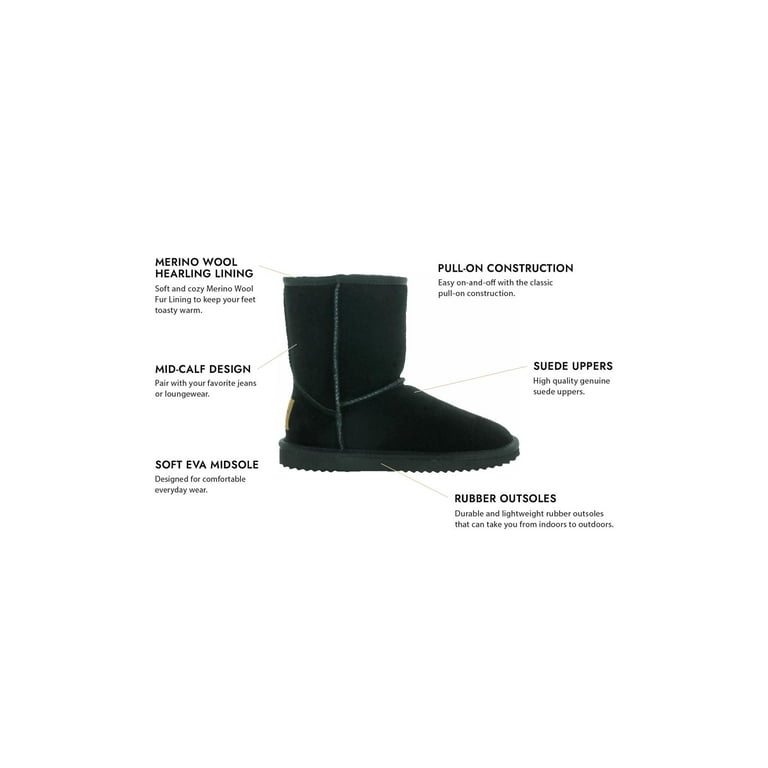 Emu wool cheap boots