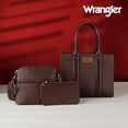 thumbnail image 2 of Bolso de mano Wrangler WG3-8321CF Café con correa cruzada, 2 of 6