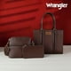 thumbnail image 2 of Bolso de mano Wrangler WG3-8321CF Café con correa cruzada, 2 of 6