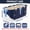 Blue And White, variant on 47.24″ large portable hot & cold bathtub. Foldable inflatable spa tub with massage jet‑like system (no). Quick‑fill valve & drain plug. Indoor/outdoor use. Ice bath, pool‑like.