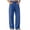 #Dark Blue, variant on Fanshiluo Men's Solid Color Wide Leg Jeans, Mid Rise Loose Fit Casual Denim Pants,L,Big and Tall Men