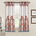 thumbnail image 1 of Lush Decor 16T000580 Clara Room Darkening Window Curtain Panel Set, 63" x 52", Yellow/Gray, 1 of 5