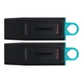 thumbnail image 1 of Kingston DataTraveler Exodia - Clé USB - 64 Go - USB 3.2 Gen 1 (Lot de 2), 1 of 3