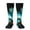 2 Black-2, variant on Xecao Blue Viper Snake Print Compression Socks for Both Men And Women for Running, Travel, Flight, Nurse