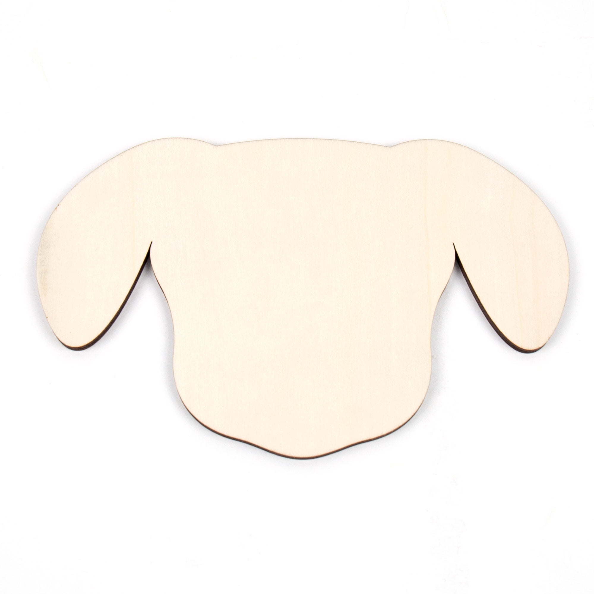 Hello Hobby Wooden Dog Shape 4x7 inch Craft Decor for Kids Ages