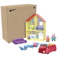 thumbnail image 2 of Combo Toy Peppa Pig Peppa's Family Home con figuras y coche para más de 3, 2 of 9