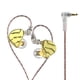thumbnail image 1 of Sidaley Auriculares para teléfono móvil con cable de 3,5mm Jack HiFi auriculares universales con cancelación de ruido Cable largo desmontable Teléfono y Comunicación Oro normal, 1 of 6