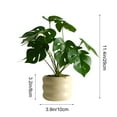 thumbnail image 3 of Moocorvic Faux Potted Plants Mini Artificial Greenery for Office Desk, Living Room Indoor Table Bathroom Decor, 3 of 8