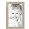 thumbnail image 2 of ArtToFrames 8" x 14" Natural Oak Picture Frame, 8.5x14 inch Brown MDF Poster Frame (WOM-4299),  Pack, 2 of 8