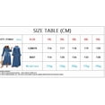thumbnail image 6 of Women's Plus Size Long Denim Dress, Flare Sleeve Button Front Ruffle Hem Maxi Dress, Fall Casual Commute Wear, 6 of 6