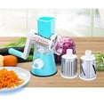 thumbnail image 2 of PEACNNG Vegetable cutter Vegetable Chopper Onion Chopper Professional Manual Cylinder Slicer 3 In 1 Vegetable Chopper Kitchen Gadget Kitchen and catering, 2 of 5