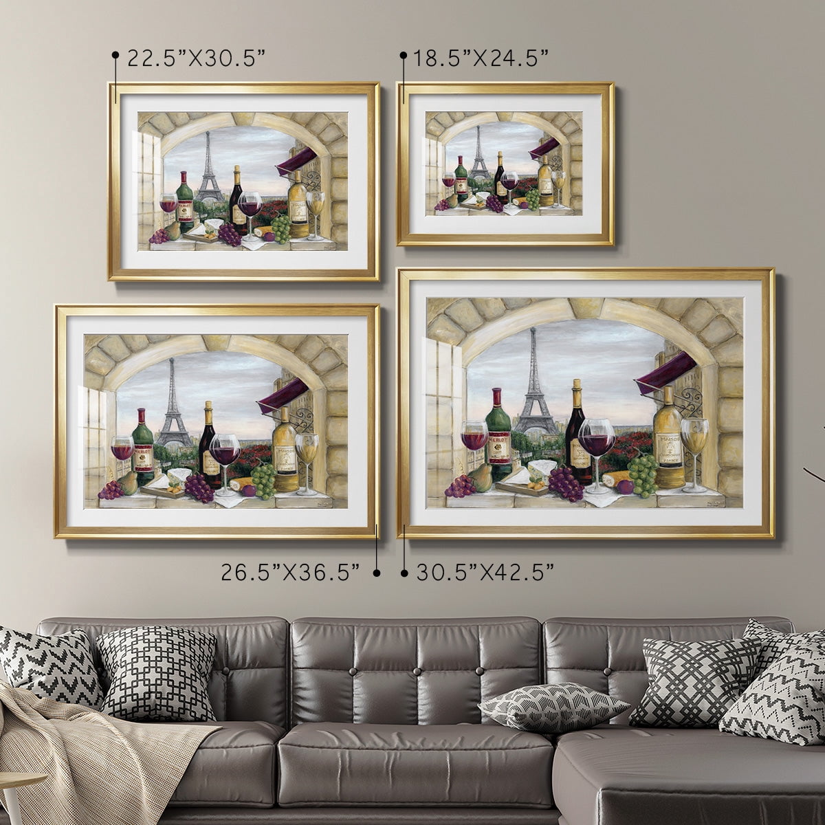 Paris Delight Premium Framed Print - Ready to Hang