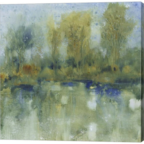 Great Art Now Pond Reflection I by Timothy O'Toole, Canvas Wall Art, 24W x 24H