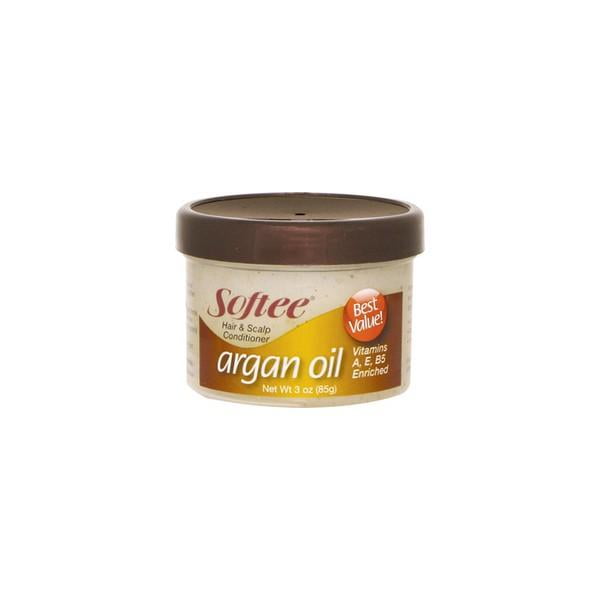 Softee Argan Oil Hair & Scalp Conditioner 3 Oz
