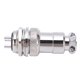 thumbnail image 1 of Conector de enchufe de aviación, carcasa de aleación de Zinc, conectores chapados en plata y cobre, 2 uds., 1 of 7