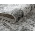 thumbnail image 6 of Rugs.com Monte Carlo Collection Rug – 3' 3 x 5' 3 Gray Medium Rug Perfect For Living Rooms, Large Dining Rooms, Open Floorplans, 6 of 9