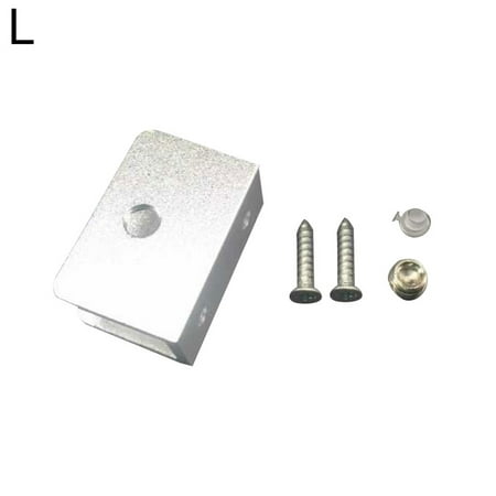 

Feiruifan 4Pcs Aluminum Alloy Clamps Shelf Bracket Holder for 6/8/10/12mm Thick Glass
