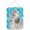 Poodle - Grey, variant on Grey Standard Poodle Winter Wall or Door Hanging Prints