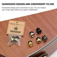 thumbnail image 4 of 6 Pcs Bouton de Verrouillage de Sangle de Guitare Antidérapant pour Sangle de Basse Acoustique Électrique, 4 of 8