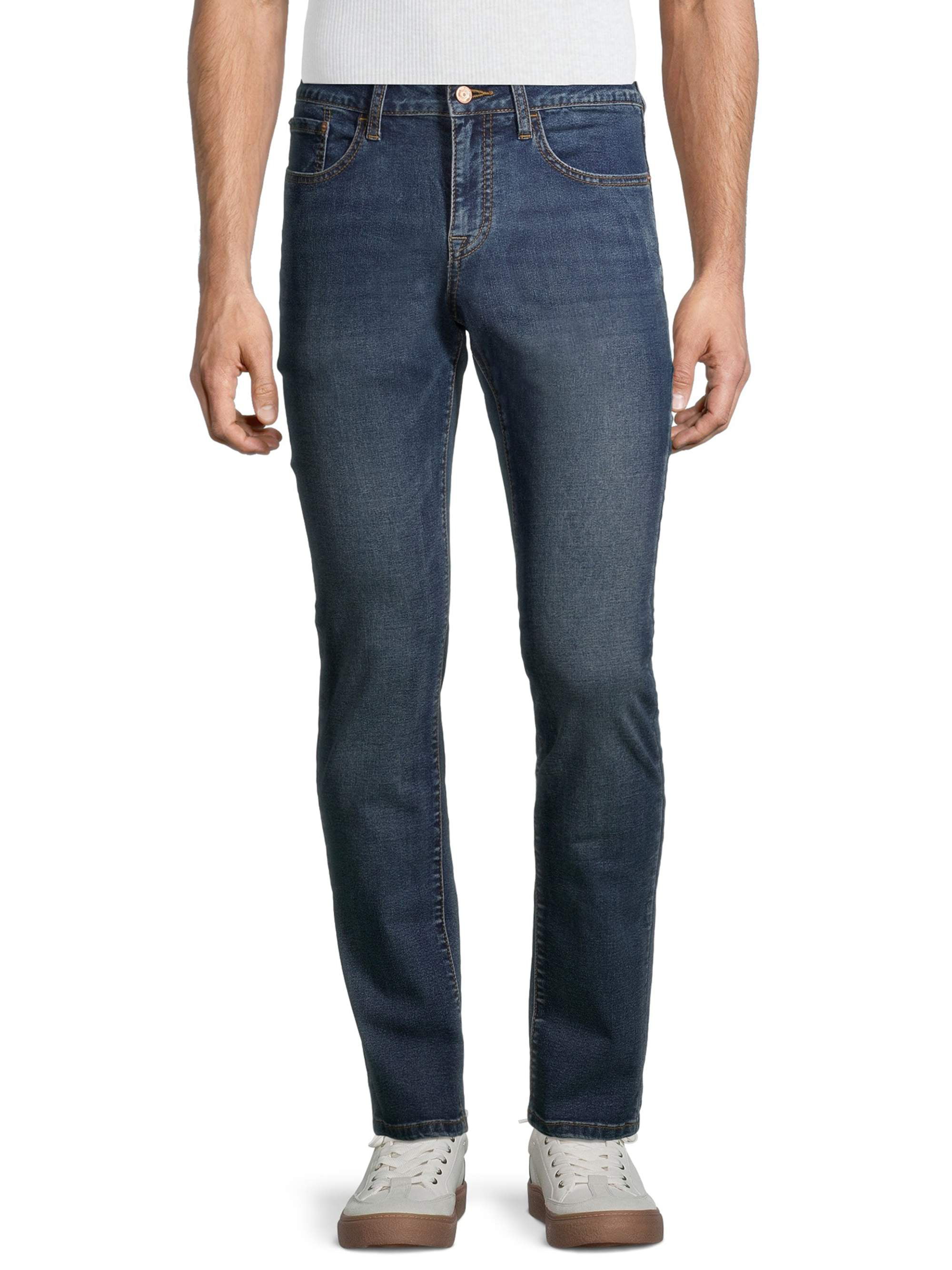 IZOD Men's Big and Tall Regular Fit Tapered Jeans - Walmart.com