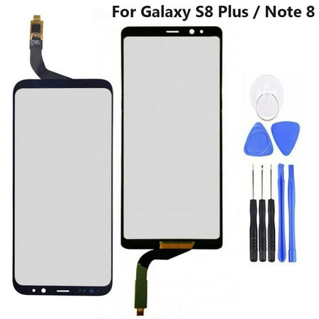 Greenhome Replacement Touch Screen Digitizer Glass Panel for Samsung Galaxy S8 Plus Note 8