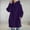 #3-Purple, variant on Azrian Womens Sweatshirt Tops Clearance,Plus Size Coats and Jackets Clearance,Women's Solid Color Hoodie Zipper Long Sleeve Sweatshirts Pockets Long Coat Tops Clearance Sale