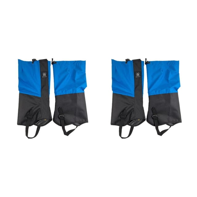 Polainas Naiovety Nieve Senderismo Impermeable Adulto Azul 2piezas