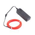 thumbnail image 2 of Ounissouiy Cuerda luminosa flexible resistente al agua con controlador USB Tubo de LED intermitente constante/rápido de 9 pies Iluminación y accesorios rojo 9ft, 2 of 6